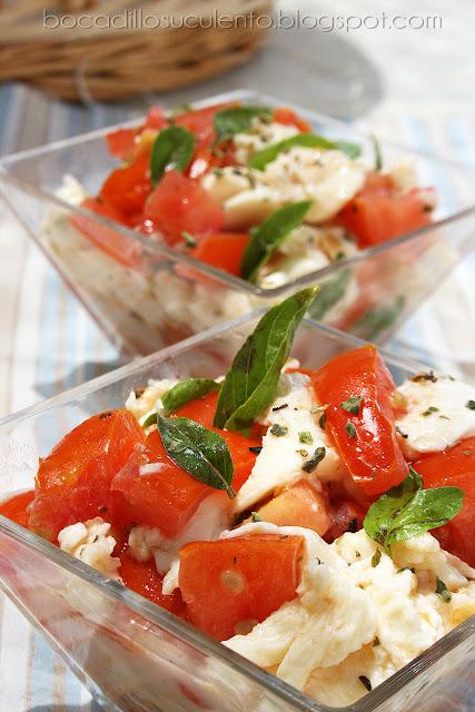 Ensalada Caprese.