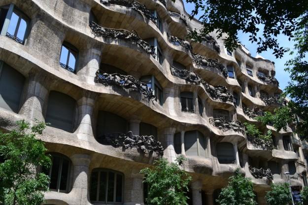 Casa La Pedrera. Diseño de Gaudi