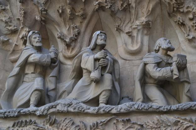 Adoración de los Reyes Magos. Basílica de la Sagrada Familia