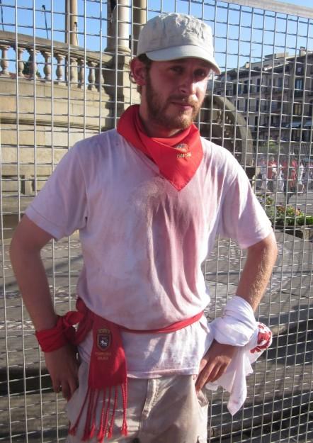 Así quedé tras el chupinazo en San Fermín