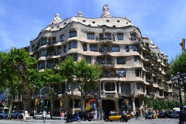 Casa La Pedrera. Diseño de Gaudi