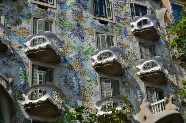 Casa Batlló. Diseño de Gaudi