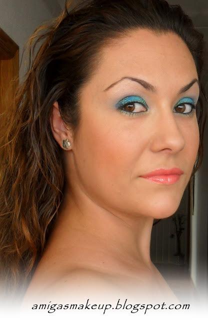 Vídeo-tutorial Look Blue Glitter