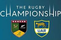 La selección argentina de rugby da la bienvenida al equipo de Sudáfrica