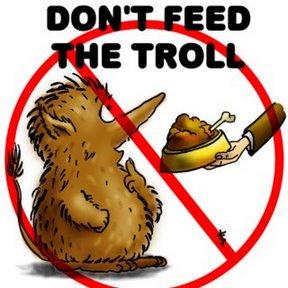 ¡No alimentéis a los trolls!