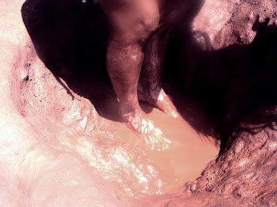 Pequeños placeres: lodos en la playa