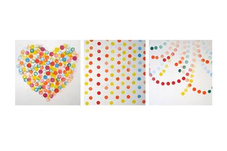 dibujos hecho con circulitos