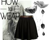wear Black Skirt
