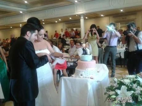 La tarta de boda de Raquel y Kristian