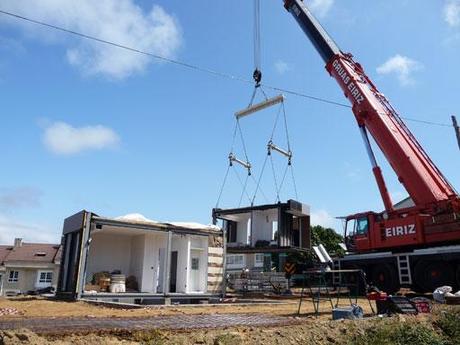 A-cero Tech Projects Montaje de la vivienda A-cero Tech entregada el 22 de Agosto en Oleiros, A Coruña!