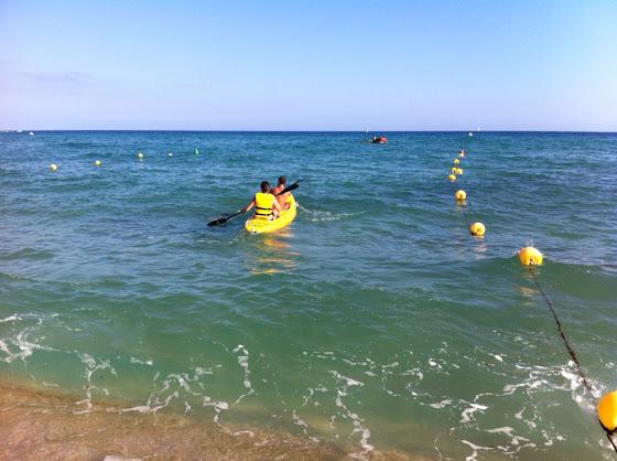 Kayaking para hacer abdominales