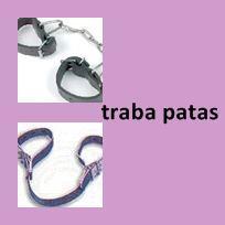 Foto: Esto tb lo utilizan algunos cazadores con la correa o cadena mas o menos larga , son las trabas , traba-patas , el modelo casero es aun peor un trozo de cuerda sin mas