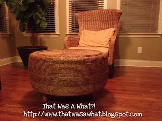 La transformación de un caucho a una mesa excepcional para combinar con