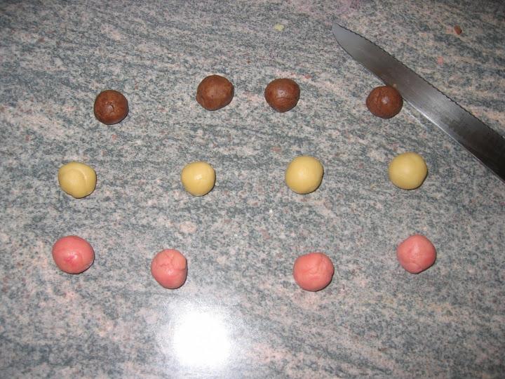 Masas secas, pastas para el te