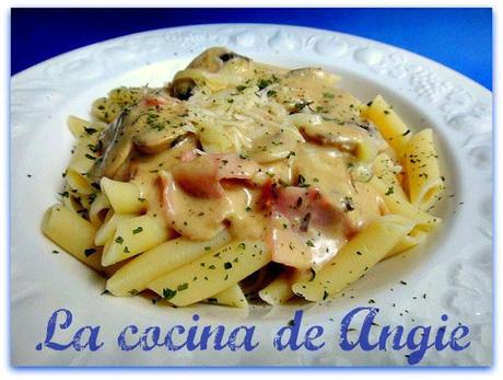 MACARRONES CON SALSA CARUSO