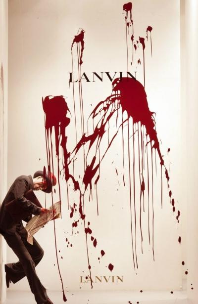 Theatrical shop windows