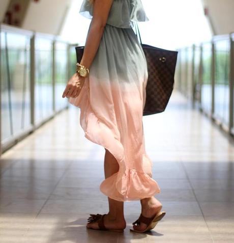 Ombre dress