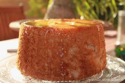 Angel Food Cake. Bizcocho de Angel, un clásico americano