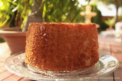 Angel Food Cake. Bizcocho de Angel, un clásico americano