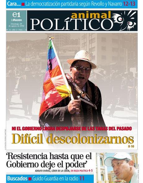 ¿Descolonizar el Estado Plurinacional de Bolivia?