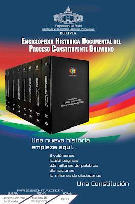 Enciclopedia Histórica Documental del Proceso Constituyente en Bolivia