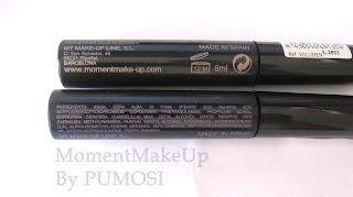 Ojos :mascaras,sombras y lápices Moment Make Up