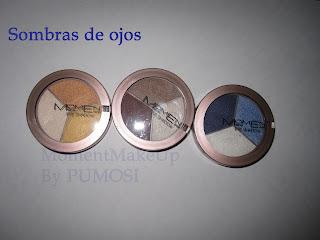 Ojos :mascaras,sombras y lápices Moment Make Up