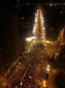 “Sr. Rajoy, ha vertido Ud. gasolina por las calles de este país”