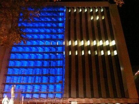 A-cero Projects Avanzan las obras de rehabilitación de fachada, de un céntrico edificio de Madrid