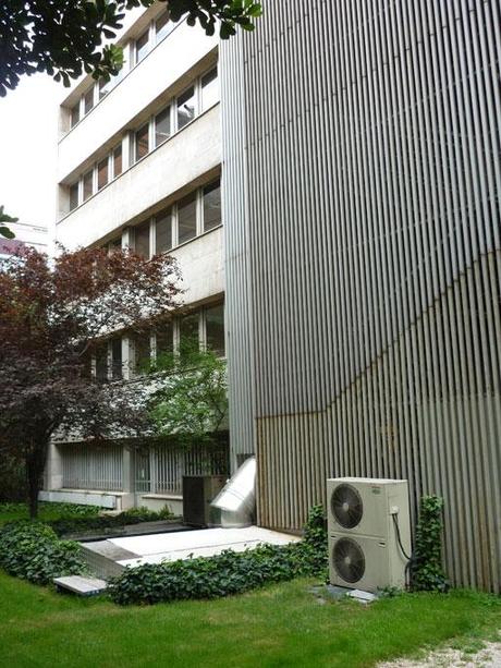 A-cero Projects Avanzan las obras de rehabilitación de fachada, de un céntrico edificio de Madrid