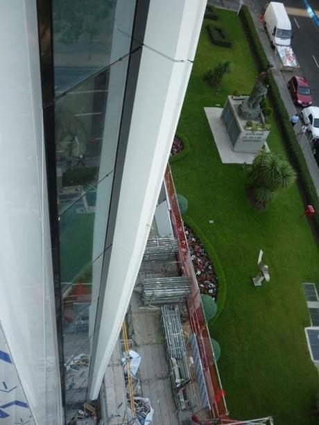 A-cero Projects Avanzan las obras de rehabilitación de fachada, de un céntrico edificio de Madrid