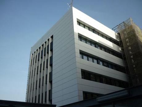 A-cero Projects Avanzan las obras de rehabilitación de fachada, de un céntrico edificio de Madrid