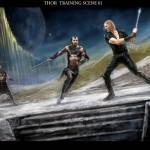 warriors three training print