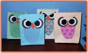 Bolsas de regalo de papel.