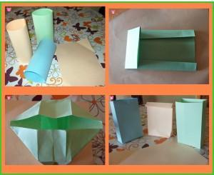 Bolsas de regalo de papel.