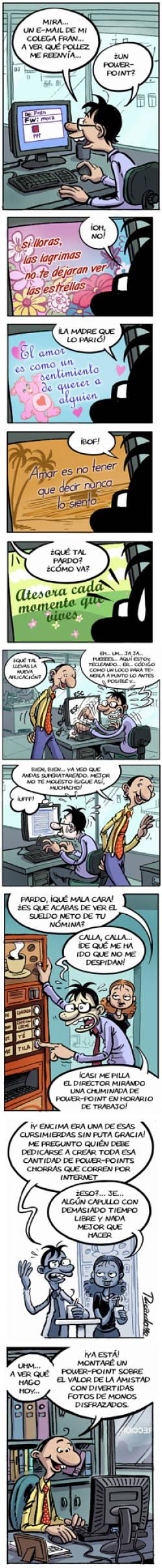 Actualidad Informática. Power Points en la oficina. Rafael Barzanallana