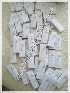 Tarjetas de Agradecimiento Boda y Cajas para tabaco