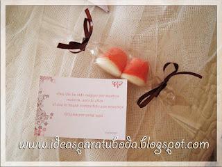 Tarjetas de Agradecimiento Boda y Cajas para tabaco