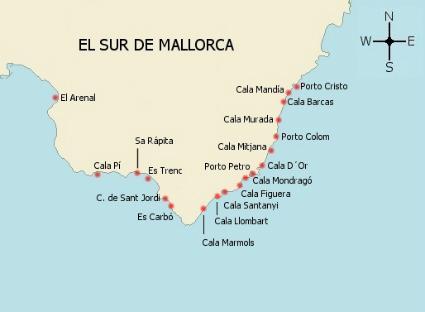 Playas del Sur de Mallorca