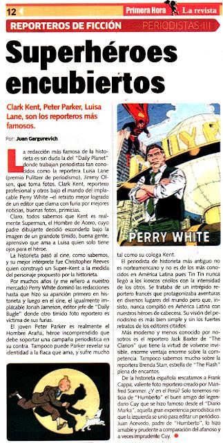 Periodistas de Historieta de Juan Gargurevich