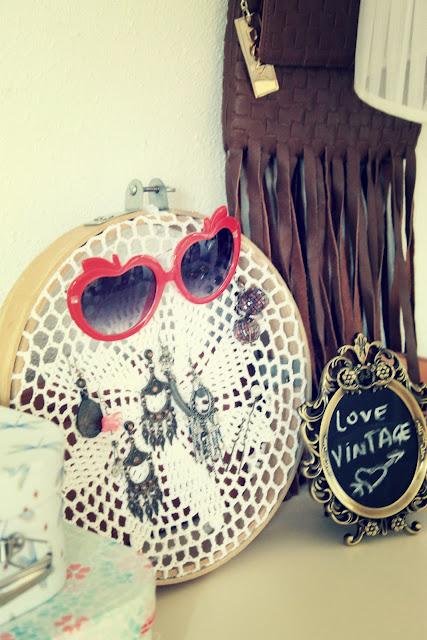 DIY Casa - Soporte vintage para pendientes