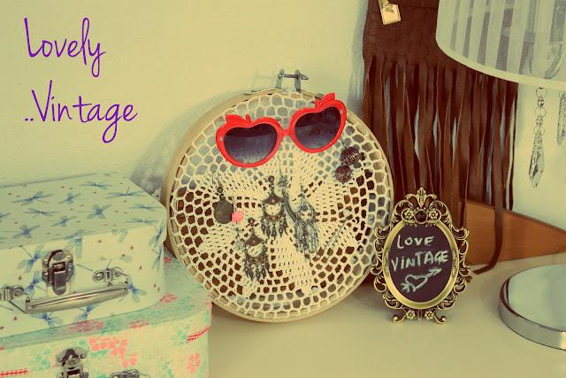 DIY Casa - Soporte vintage para pendientes