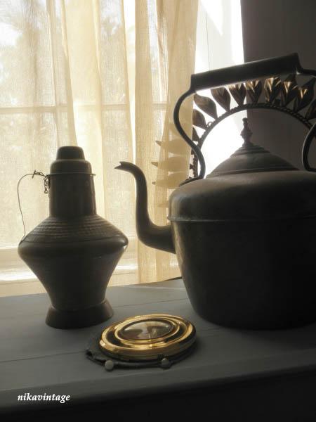 Una polvera antigua y algo más