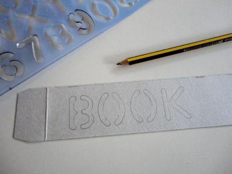 DIY tutorial punto de libro casero de cartón bordado con hilos
