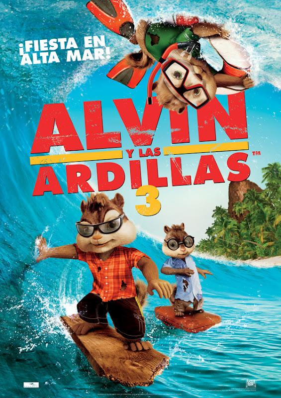 Alvin y las ardillas 3 (Mike Mitchell, 2.011)