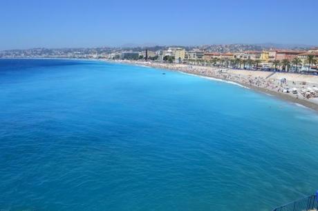 El fantástico color de mar de Niza