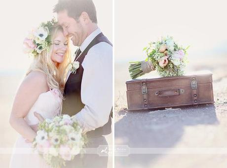 Bodas de hoy... ¡Un postboda muy bucólico!