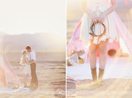 Bodas de hoy... ¡Un postboda muy bucólico!