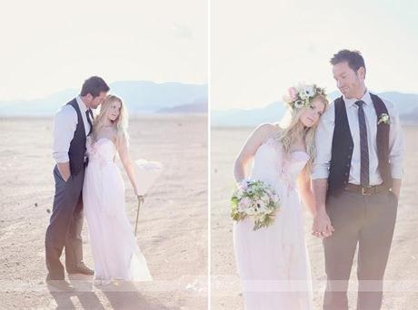 Bodas de hoy... ¡Un postboda muy bucólico!