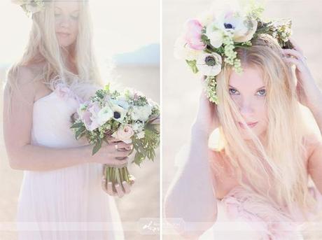 Bodas de hoy... ¡Un postboda muy bucólico!